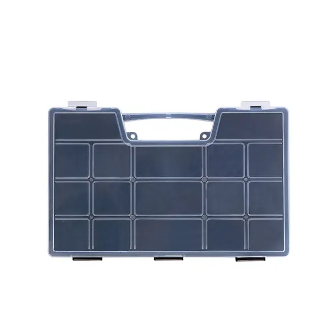 Plastic PP 15 Comp. Box ZYPP15B