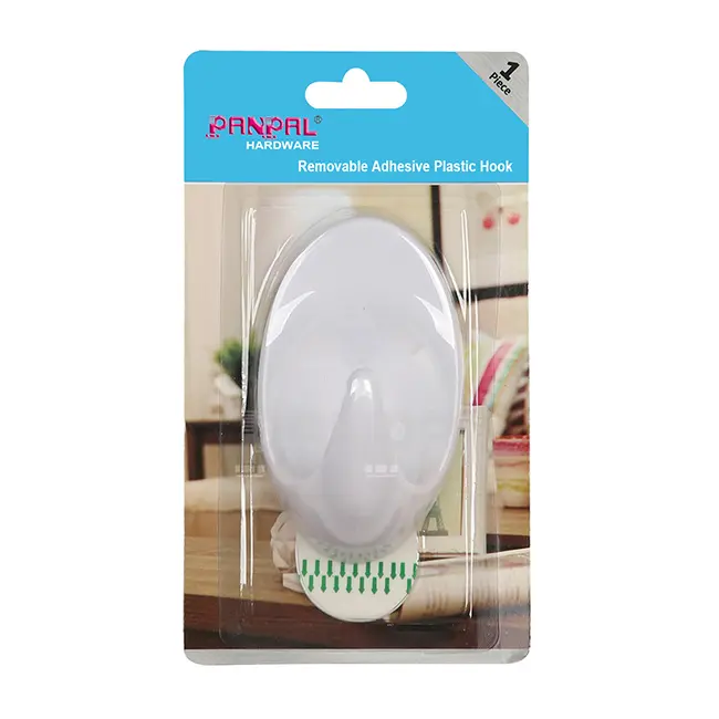 Blister Packing Plastic Adhesive Hook ZY957