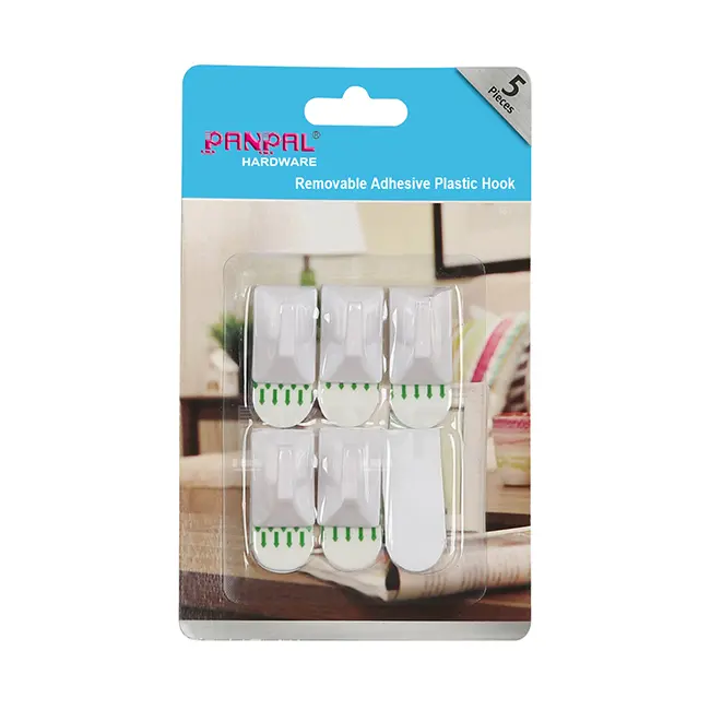 Blister Packing Plastic Adhesive Hook ZY959
