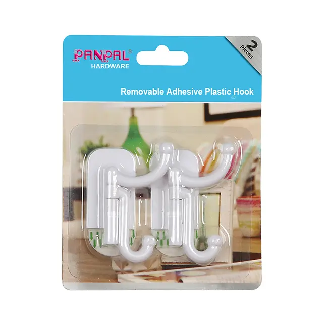 Blister Packing Plastic Adhesive Hook ZY962