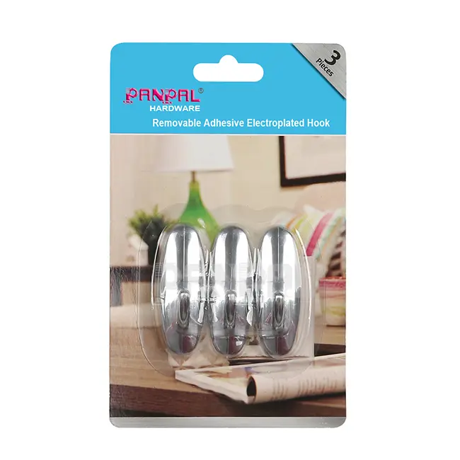 Blister Packing Plastic Adhesive Hook ZY964