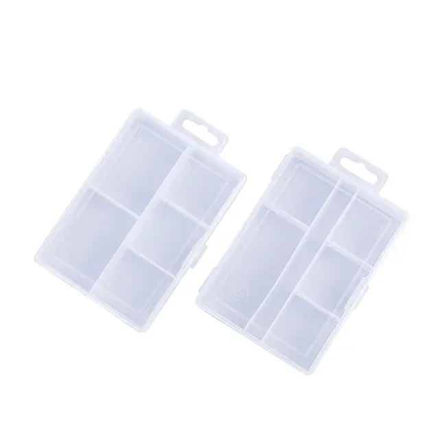 Plastic 5 Compartment PP Box ZYPP5C